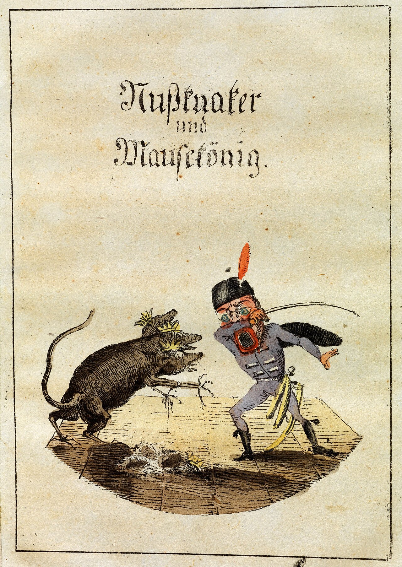 Nußknacker und Mausekönig-Illustration